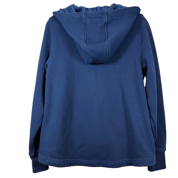 Athleta Women's Cozy Karma 1/4Zip Hoodie, Enchanted Blue, Size XS - Picture 5 of 11